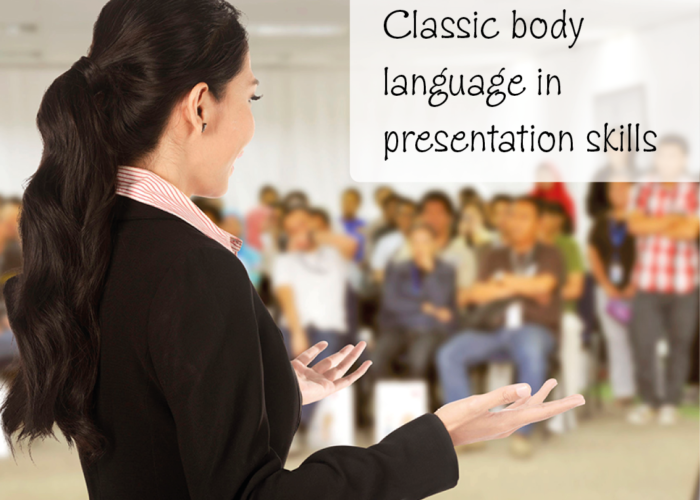 Body language for presentation skills
