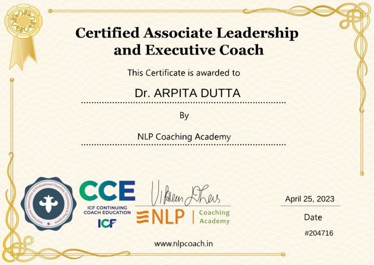 Dr. ARPITA DUTTA - Certified Associate Leadership and Executive Coach_page-0001